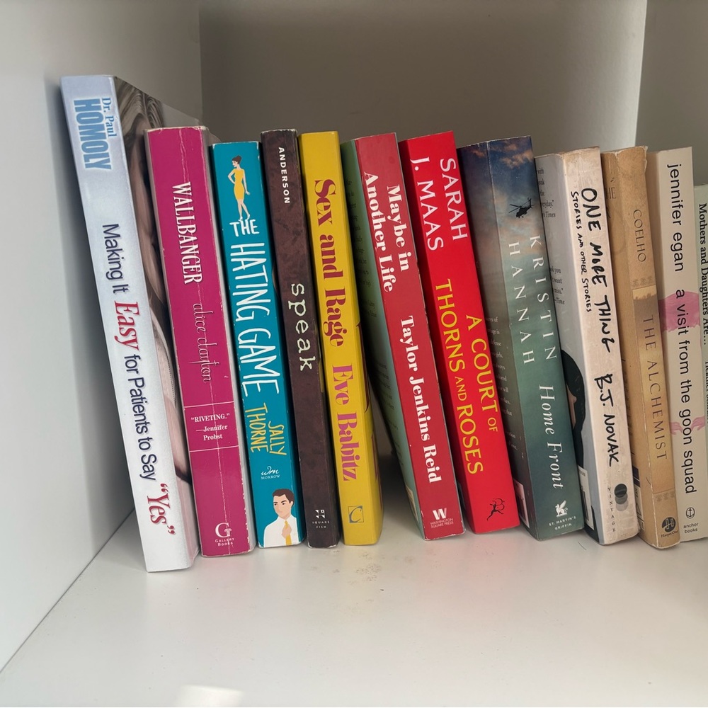 Colorful Book Collection